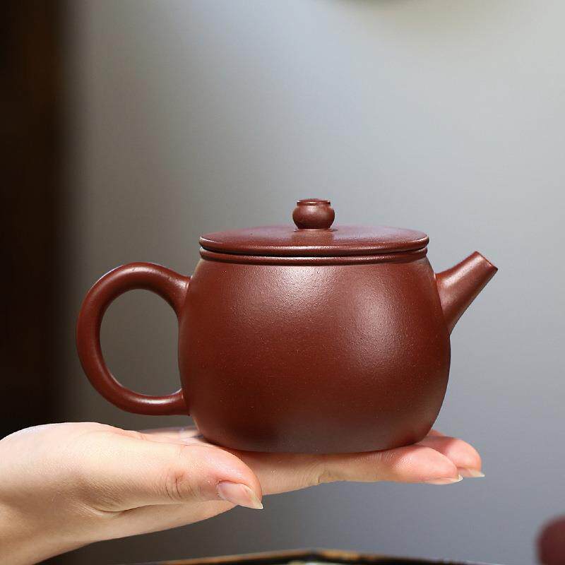 紫爆美新品汉瓦腐泡茶RXF壶宜兴手陈老紫工泥砂壶微商直播