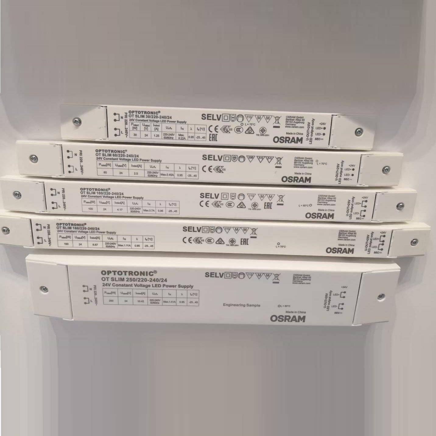 欧司朗源24VOTSLM0W6I0W120电W1PAZ803W250W灯带变压器开关电源