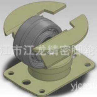 平机场高高强度耐冲击尼龙搬轮2820E-02机场运输运平板车滑轮承底