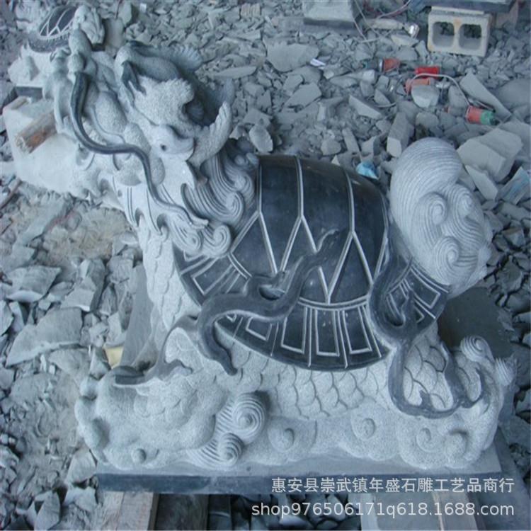 厂家直武销四向青兽龙虎龙白龟玄朱雀石雕瑞园林庭院工艺品YE-016