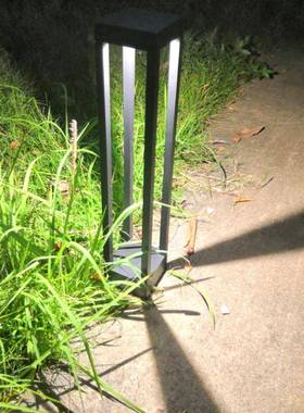 LED草坪灯别墅柱户外插地庭院小CP1218区头方灯形园林草地酒店景