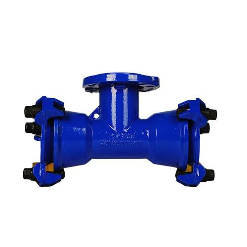 直山西源盛度球墨铸铁E管件组合EX管件耐腐蚀9X0弯头管三通球铁管