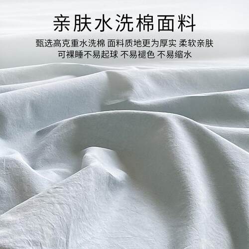 A床水洗棉床笠单件纯色床罩学生宿舍单人FS757251垫保类套罩枕套