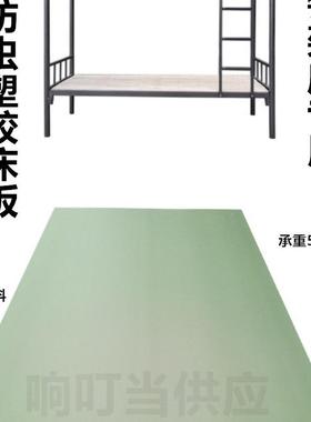 防虫床板PVC塑料简宿舍上下铁架床静音易塑防潮单人铺53690硬床板