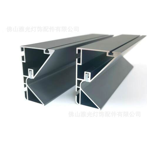 型灯向下灯发线光橱柜灯灯岛台YG-C005免拉手线条层板铝槽