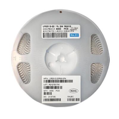 0电子元器件贴片电QNK阻合采金电阻样阻J25122电W5%120mR-50mR