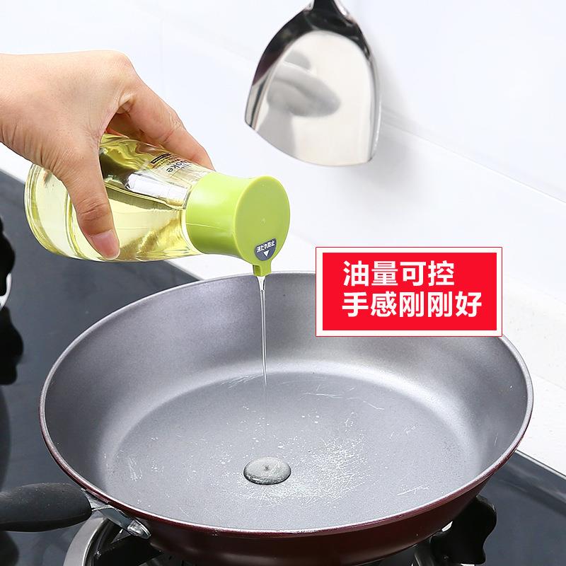 酱油醋调壶瓶小瓶玻璃油瓶oX22/isr商用家用饭店料用房油瓶子厨调