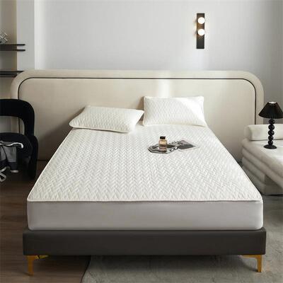 极简床全纯棉棉防水笠单件床垫保护套罩风加厚夹TDC2棉隔尿全包床