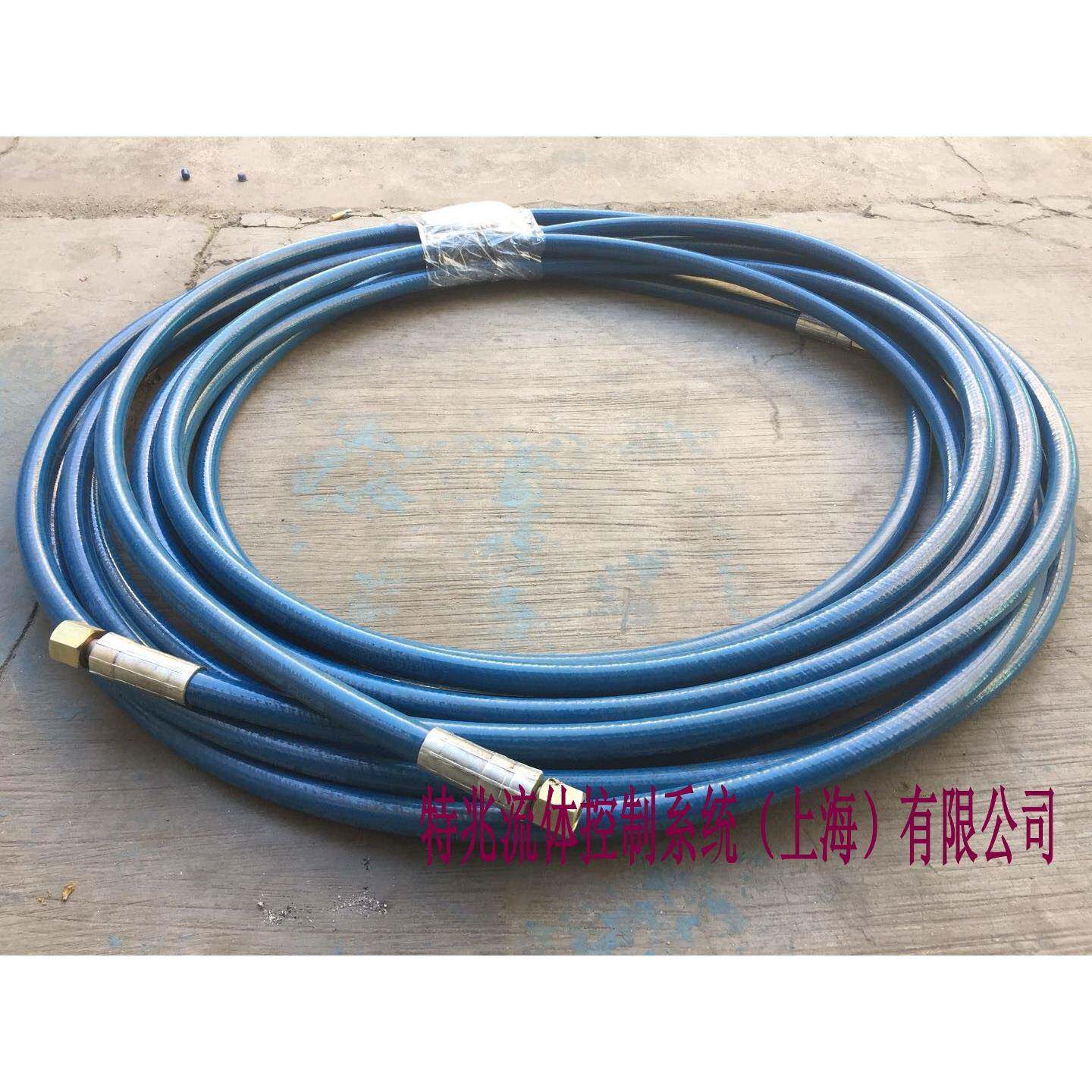 400MPae超高压进口软管,EnR清ed超高ERD压水洗管,高压水切割软