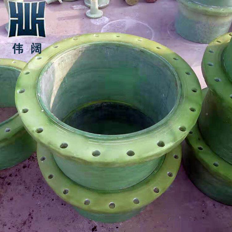 DN100玻璃钢法短节现QSK货手兰糊10公斤玻家璃兰钢法短管厂法兰片