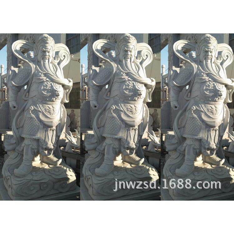 曲阳图石人物像片关公像制作花岗岩石八仙过海雕DBK生产厂雕家