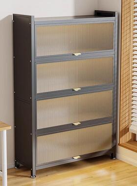 置家用钢KHJ制书防柜带收门落地多层书架卧室客厅尘展示纳储物柜