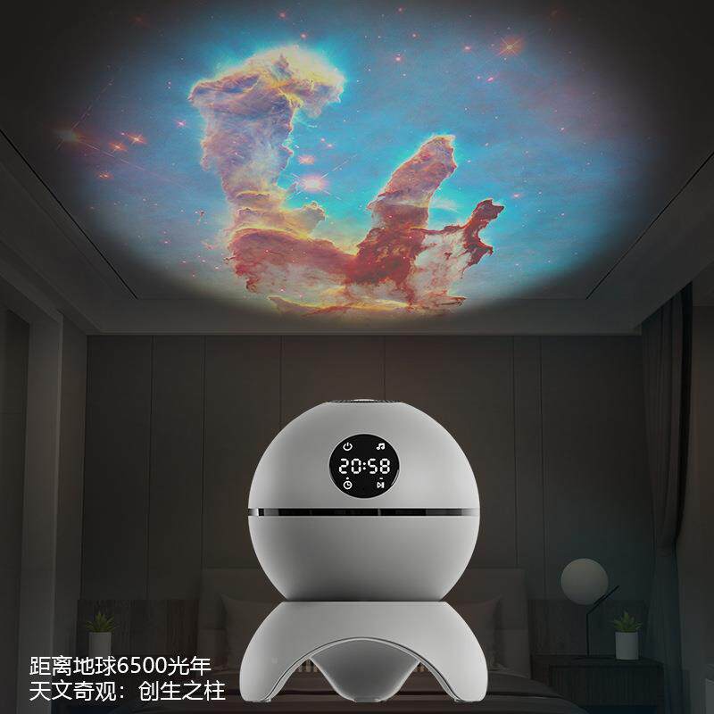 实LED光XNH高清激宇宙星空投影灯星星科幻土礼星时月亮送朋友儿童
