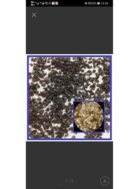 4棕刚玉一级巴马克1500固定炉倒炉FF6#F倾80F1#F12F14F16目金刚砂