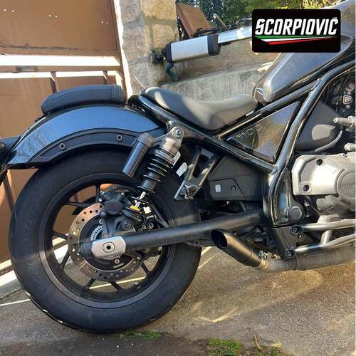 适用于0托摩车CCM300CM500M1100改装尾段排气管消声器266725017-2