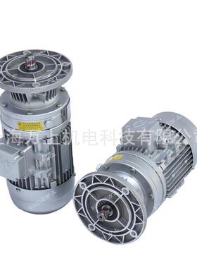 WBE1285-L1D-370W/WBE1285-L1D-550W双级立式微型摆线针轮减速机
