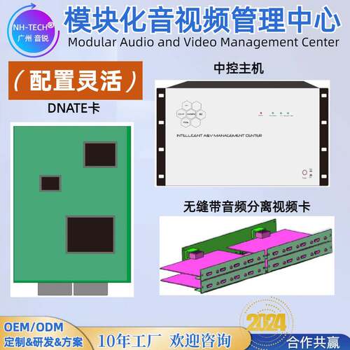 NH-TECH智能交通音视频管理中心一体机POE中控DNATE音频视频矩阵