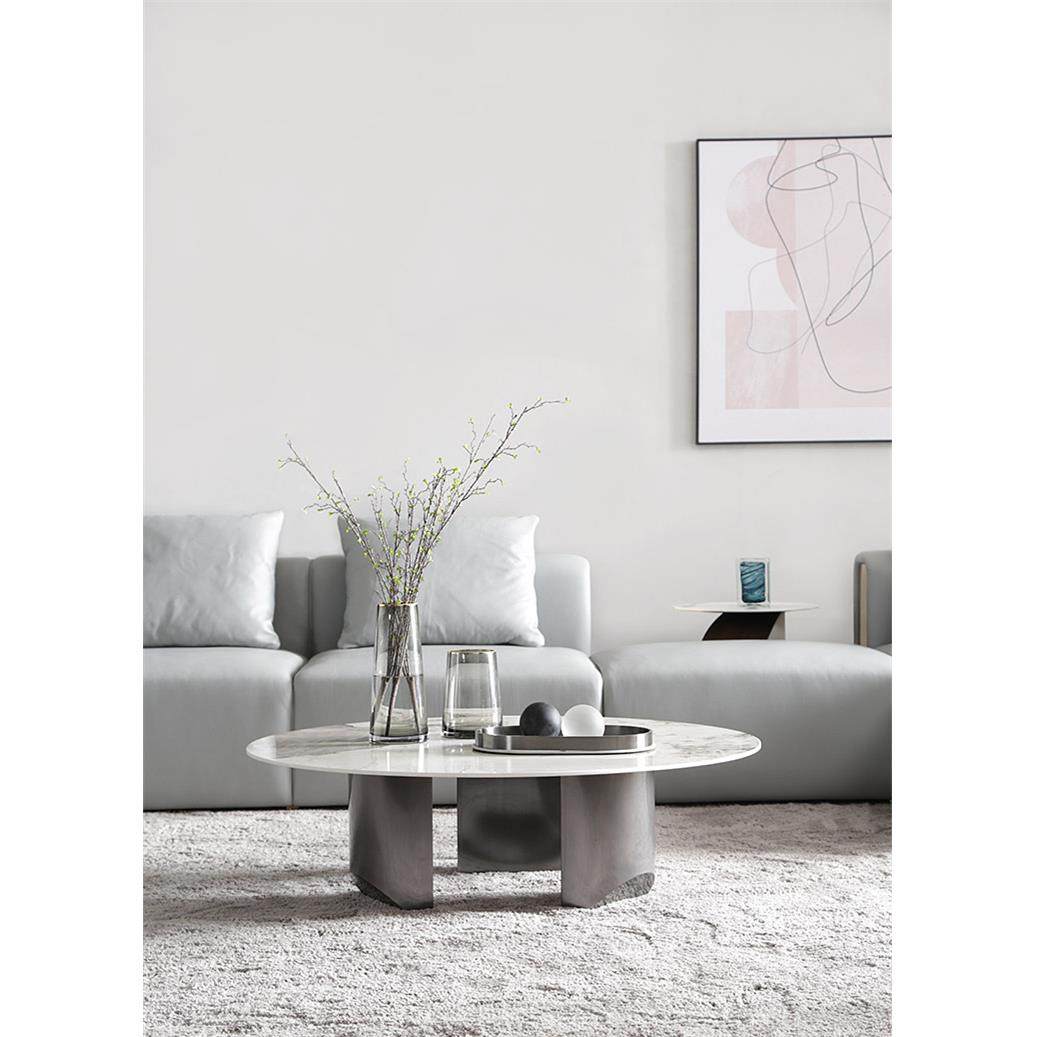 意式小户型圆形岩板茶几现代简约家用客厅小尺寸北欧茶桌轻奢风,纺织面料/辅料/配套,纺织机械配件,淘宝优惠券,粉丝福利购,淘宝优惠卷