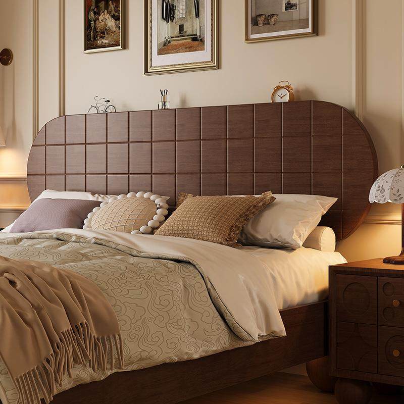 美式中古风全实木床小户型床悬浮床家用1米8双人床复古法式中古床,纺织面料/辅料/配套,纺织机械配件,淘宝优惠券,粉丝福利购,淘宝优惠卷