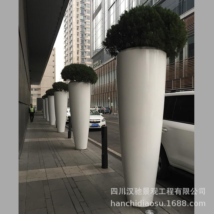 四川乐山供应成都户外停车场花钵花坛种植容器