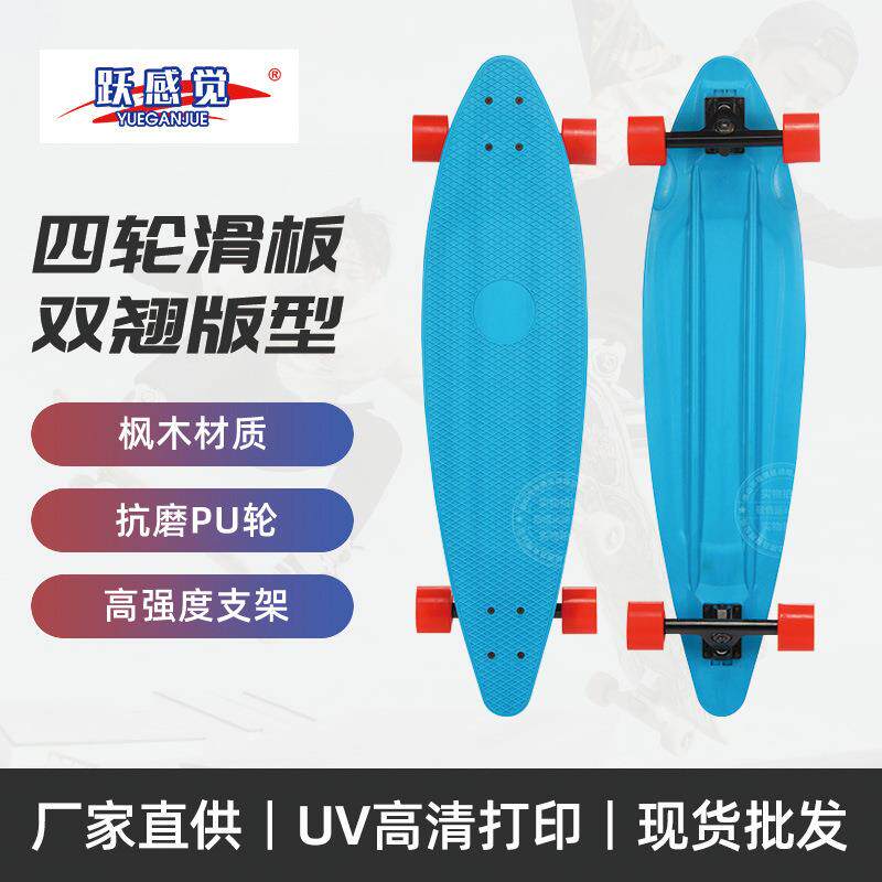 活力板游龙板两轮滑板成人儿童枫木二轮滑板活滑板