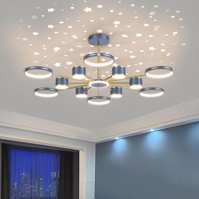 客厅星空顶吊灯705简约现代大款气205年新轻主灯全屋套餐组合奢2