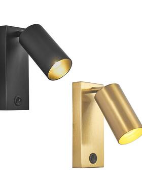 欧美壁灯灯极简室酒店卧式室床头灯式沙发背70410景灯后现代简约