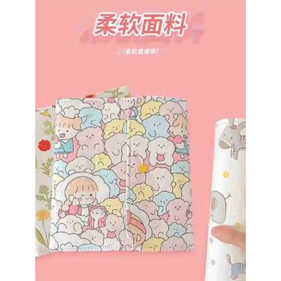 B便携料孕妇怀孕产收纳985册孕检报告单子文件夹孕期检检查单超资