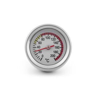 摩M托车改装油箱盖带机油温度表0-20℃200x1.M520x2.5黑BX103087