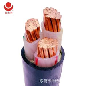 金龙羽电缆铠装31阻燃Z电缆C-YJV224*30011*50工业厂房+电源线