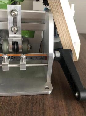 50/0微型边条分切机便携封边带分条裁切封机手动带板QJA材宽7分割