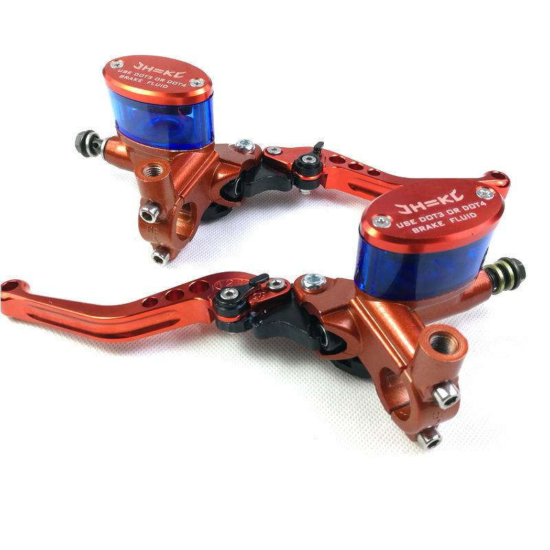 电动电瓶摩托2车前后刹上009碟刹泵车小龟小牛子15刹车泵改猴装通