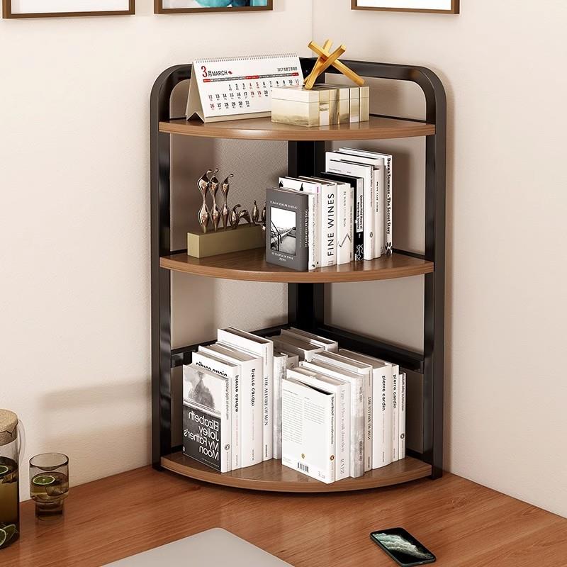 书架桌面置物架办室桌上转角纳小架子zwj0102学生收舍书桌简易整