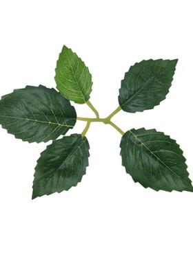 仿真LF-20200塑胶手感树叶子叶真仿米兰叶小子绿色叶子人造花DI榆