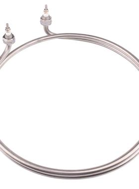 HIA啤酒机圆型电弹热管不管钢380v5000W螺旋形锈加热簧型加热管