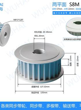 厂直销QC-HTP家同A728SM150-A-P32现货HUM步带轮