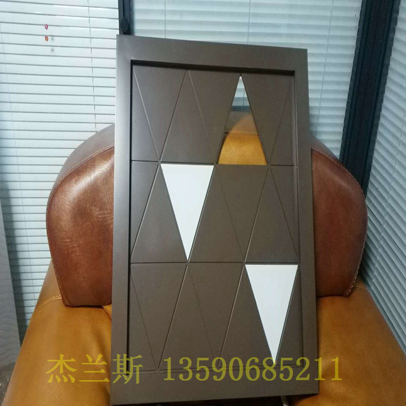 铝合金防盗窗价格 价格40x80铝方通