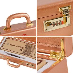 厂家SUO茶直销马口铁罐糯米普洱小沱收纳up盒方铭青砖茶高档皮盒