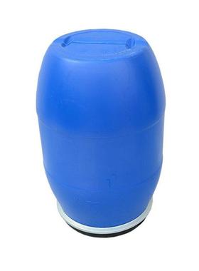 蓝色开口包装塑料桶120升125公kLg斤化VYJ工桶箍桶法兰桶厂家直铁