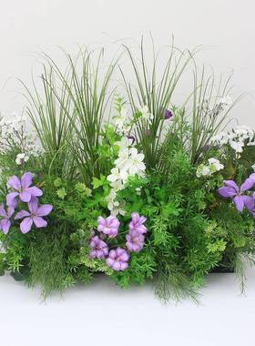 婚庆ltao1025排花森系花排装婚饰礼花假花T路引花地台花艺莫奈风