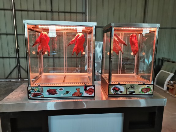 卤肉熟食展示柜桌面保温保温箱超市加热柜台脆皮五花肉展示包子