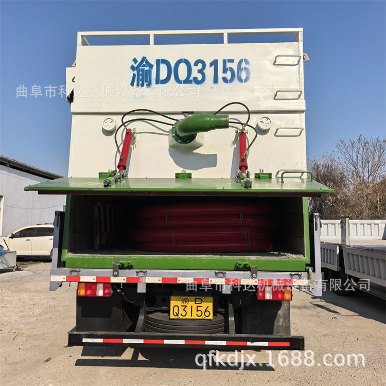 箱体里面放管道电厂粉煤灰负压吸灰车XWZF 重庆烟风道车载移动式