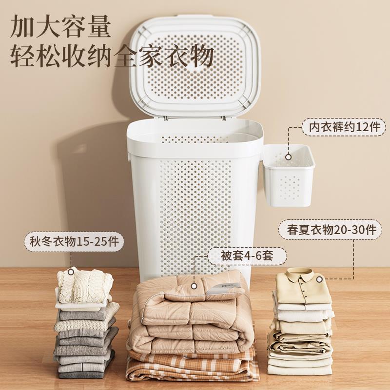 5Y换A1优勤脏衣篓家卫大容量脏衣服F7759M6S收纳筐生间用洗衣篮桶