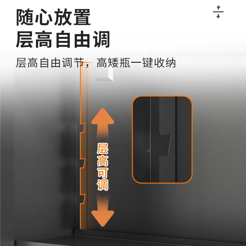 厨房调置料物架台面调味料靠一体储物柜放墙油收盐酱SF-TMG30醋调