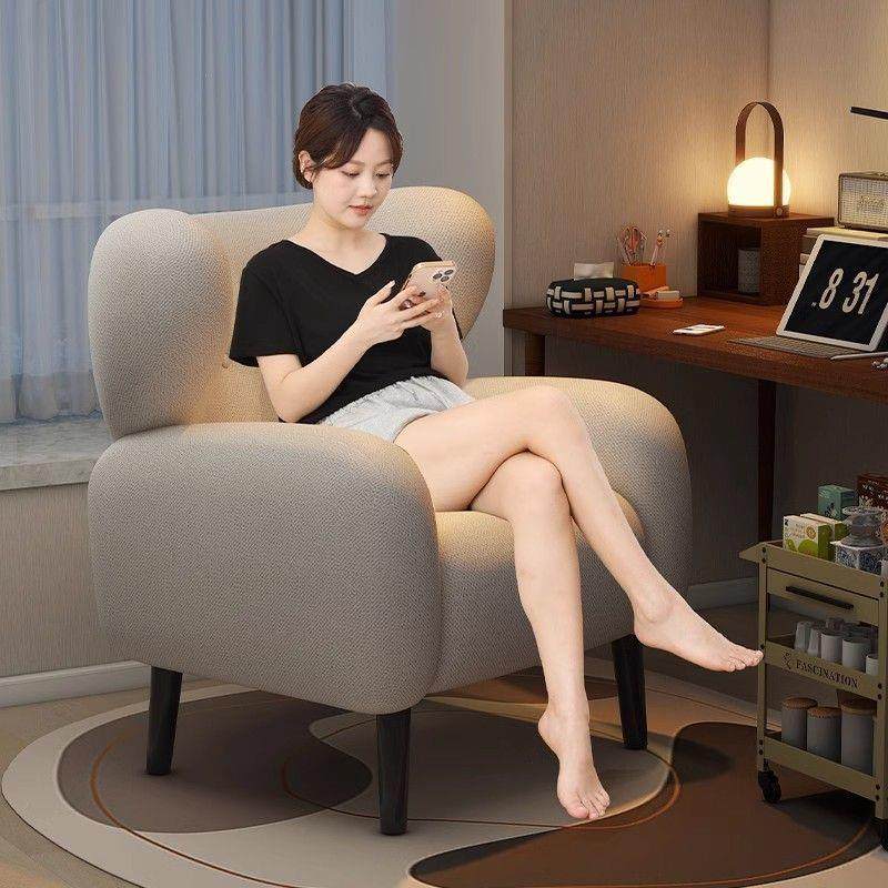 fLE家椅用休闲电脑x-4545舒适梳久坐懒人卧室妆台子单人美甲沙发,商业/办公家具,办公电脑椅/职员椅,淘宝优惠券,粉丝福利购,淘宝优惠卷