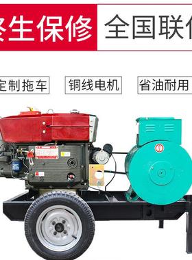 常州20千瓦发电机10千瓦248KW缸电启动30单V22全铜柴油JHC0发电机