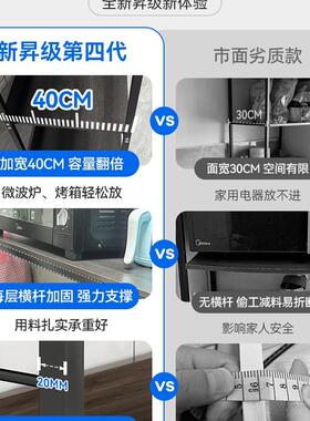 厨房置微物地架落多层简F97SJ9JS易货架储物架子家用橱柜多功能波