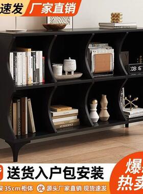 FGS约现代书柜门厅柜收纳室柜客厅简柜储物边柜餐内收纳柜创意格