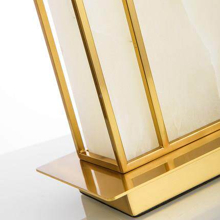 现代云客厅茶卧室台灯石新中式桌创意酒店设计师样后板房床头HX50