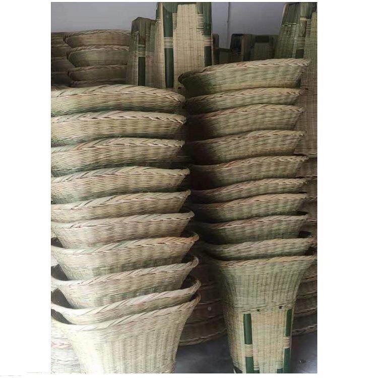 产地925罗背箩背箩筐竹竹制品收纳篮收纳筐编篼背筐夹背平口背背